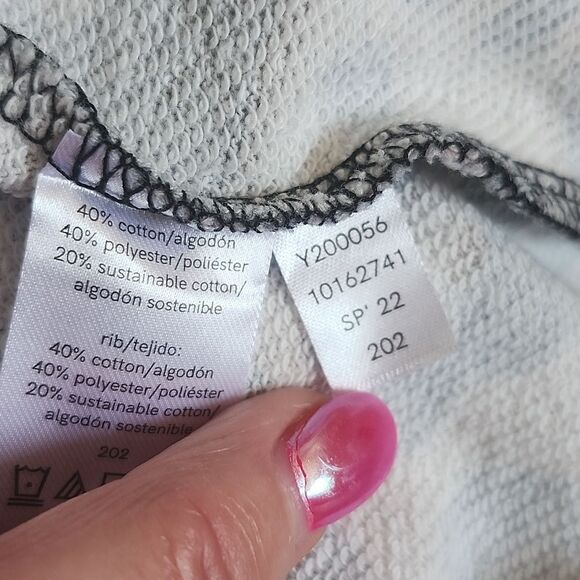 Venus Sleeveless Hoodie Mini Dress With Criss Cross Elastic Waistband, Small - Picture 7 of 7